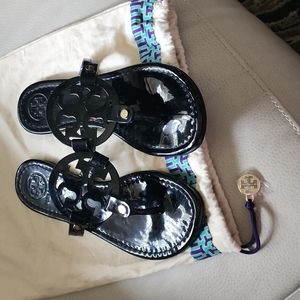 Miller Patent Leather Sandals